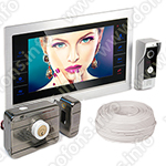 Комплект видеодомофона с электромеханическим замком HDcom S-101AHD + Anxing Lock Control